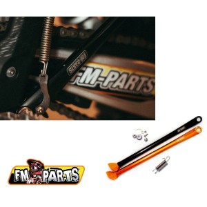 FM-PARTS STOPKA BOCZNA (NÓŻKA) KTM / HUSQVARNA '17-'23 KOLOR POMARAŃCZOWY