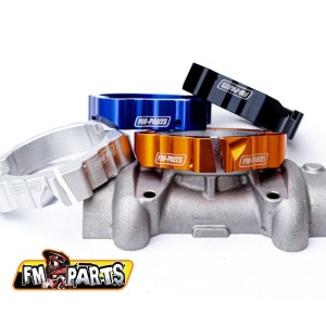 Wzmocnienie wyjścia wydechowego KTM/Husqvarna '17-'24 niebieskie