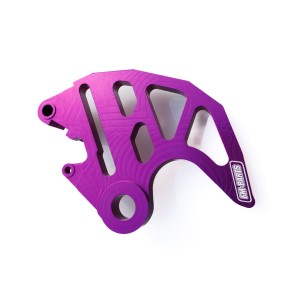 Osłona aluminiowa tarczy hamulcowej tyłnej KTM / Husqvarna / Gas Gas purpurowa