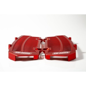 Osłony chłodnicy aluminiowe KTM/Husqvarna '20-23' czerwone