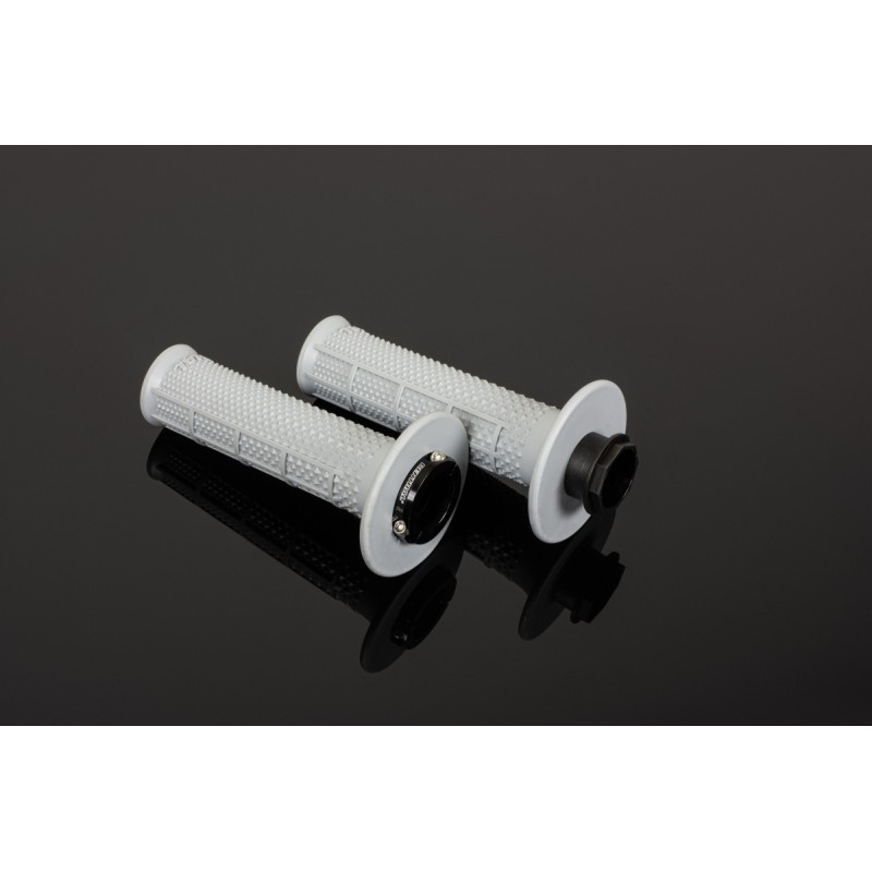 Renthal Manetki MX Original Lock-On Soft (Tapered) Kolor Jasny Szary