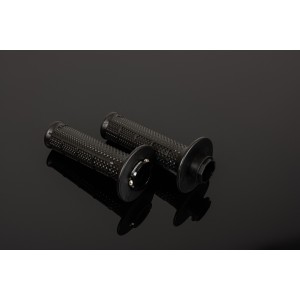 Manetki Renthal MX R-Works Lock-On UltraTacky w kolorze czarnym