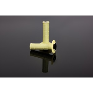 Renthal Manetki MX R-Works Lock-On Aramid Kolor Kremowy