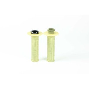 Renthal Manetki MX R-Works Lock-On Aramid Kolor Kremowy