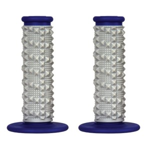 Manetki off-road SCAR Racing 22+25mm szare/niebieskie