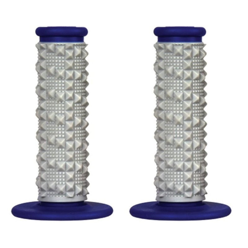 Manetki off-road SCAR Racing 22+25mm szare/niebieskie