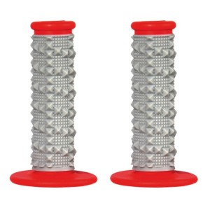 Manetki off-road SCAR Racing (22+25mm) szare/czerwone