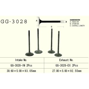 Zawór wydechowy Suzuki DR 350 \'90-\'99, LTA 400 Eiger \'02-\'09 (OEM: 12912-01D00)