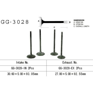 Zawór wydechowy Suzuki DR 350 \'90-\'99, LTA 400 Eiger \'02-\'09 (OEM: 12912-01D00)