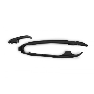 UFO ŚLIZG ŁAŃCUCHA GAS GAS MC 125 / 250 (24-25), MC-F / EC / EX / EC-F / EX-F 250 / 300 / 350 / 450 / 500 (24-25), KOLOR CZARNY