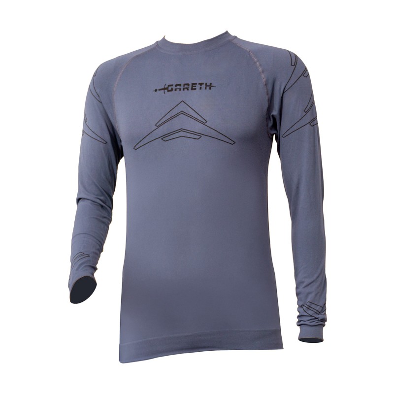 Koszulka termoaktywna Gareth z jonami srebra 'Summer' (chłodząca) XL-XXL - Grafit