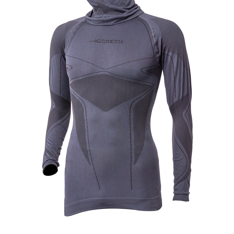 Koszulka termoaktywna z jonami srebra 'Winter' grafit XL-XXL