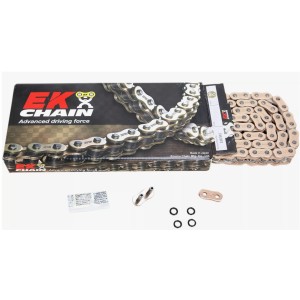 EK Łańcuch Napędowy ZVX3 Ultra Sport NX-Ring 525ZVX3 120 Ogniwek Kolor Złoty
