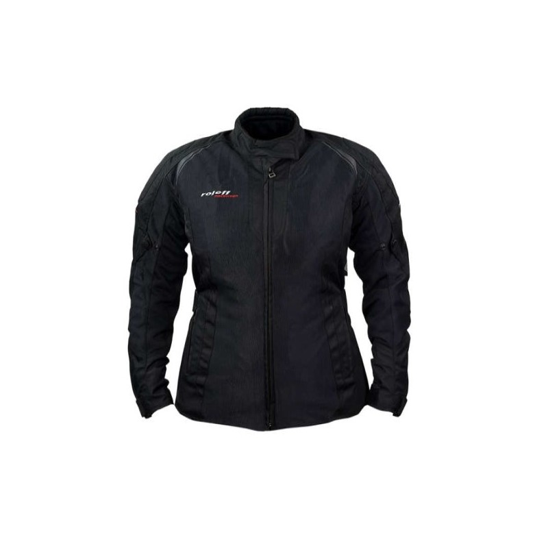 ROLEFF (2025) Kurtka tekstylna letnia (mesh) damska czarna 3XL