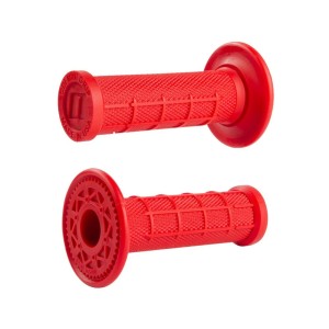 Manetki Off Road Mini Half Waffle MX Single Ply Grip - Czerwony