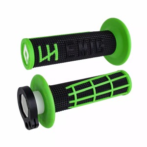 Manetki Off Road Emig 2.0 V2 Lock-On Grip Czarnozielone