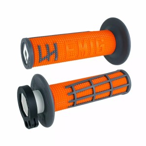 Manetki Off Road Emig 2.0 V2 Lock-On Grip Pomarańczowy Grafit