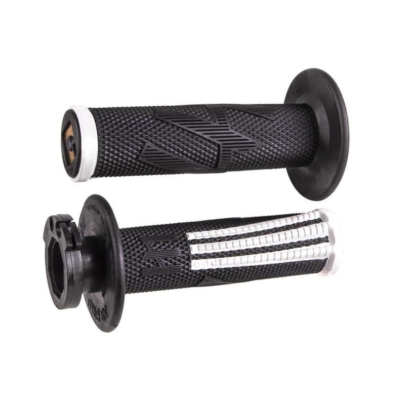 Manetki Off Road Emig Pro V2 Lock-On Grip w kolorze czarno-białym