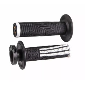 Manetki Off Road Emig Pro V2 Lock-On Grip w kolorze czarno-białym