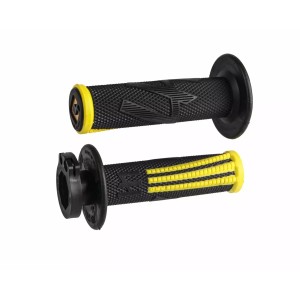 Manetki off road ODI EMIG PRO V2 Lock-On Grip czarno-żółte