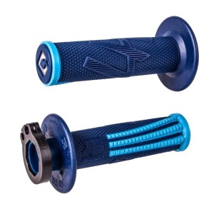 Manetki Off Road Emig Pro V2 Lock-On Grip Niebieskie