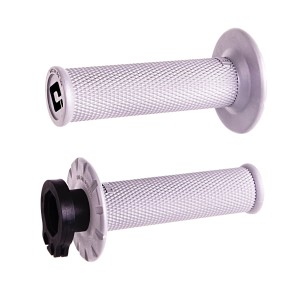 Manetki off road ODI MX V2 Lock-On Grip - biały kolor