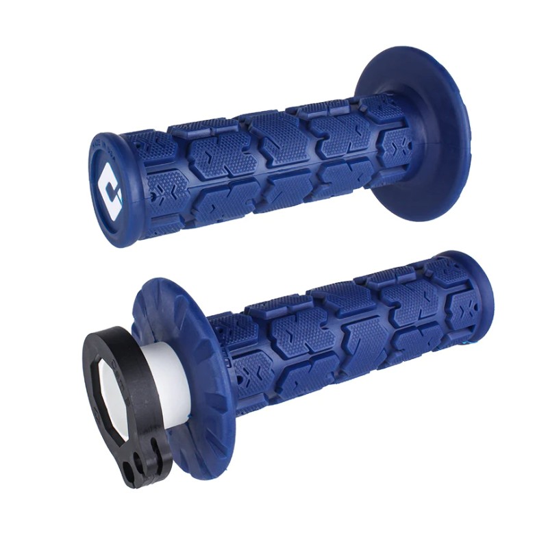 ODI MANETKI OFF ROAD ROGUE MX V2 LOCK-ON GRIP NIEBIESKI