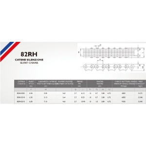 MORSE ŁAŃCUSZEK ROZRZĄDU 82RH2010 100 OGNIW SUZUKI UH 125 BURGMAN '02-'14, UH 150 EPICURO '99-'03, UH 200 BURGMAN '07-'14