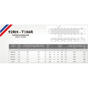 MORSE ŁAŃCUSZEK ROZRZĄDU 92RH2010 114 OGNIW - Yamaha YZF 250, WRF 250, Kawasaki KXF 250, Suzuki RMZ
