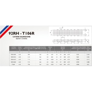 MORSE ŁAŃCUSZEK ROZRZĄDU 92RH2010 120 OGNIW do Honda CB 400, Yamaha WR 400 F/WRF400, WR 426 F/YZ 426 F