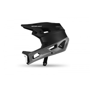 Kask rowerowy MTB/E-Bike DEFCON-ONE Full Face XL - Czarny/Szary - Kolekcja 2024