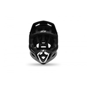 Kask rowerowy MTB/E-Bike DEFCON-ONE Full Face XL - Czarny/Szary - Kolekcja 2024