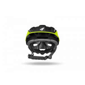 UFO KASK ROWEROWY MTB / E-BIKE DEFCON-THREE KOLOR CZARNY/ŻÓŁTY FLUO ROZMIAR L/XL