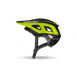 UFO KASK ROWEROWY MTB / E-BIKE DEFCON-THREE KOLOR CZARNY/ŻÓŁTY FLUO ROZMIAR XS/S/M