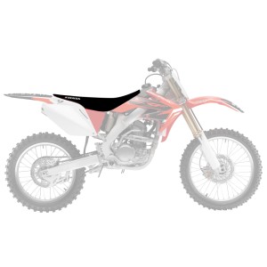 Pokrowiec na siedzenie Honda CRF 250R/250X/450X Zebra Czarny
