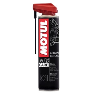 MOTUL CHAIN CARE KIT ZESTAW DO CZYSZCZENIA ŁAŃCUCHA (SPRAY C1+SPRAY C2+SZCZOTKA)