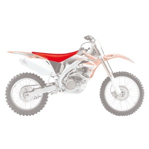 Pokrowiec na siedzenie Honda CRF 450R '05-'08 czerwony