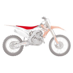 Pokrowiec na siedzenie Honda CRF 250R/450R czerwony - Pyramid (PMD)