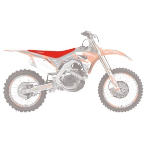 Pokrowiec / poszycie na siedzenie Honda CRF 250R '14-'17, CRF 450R '13-'16 Multitraction, kolor czerwony