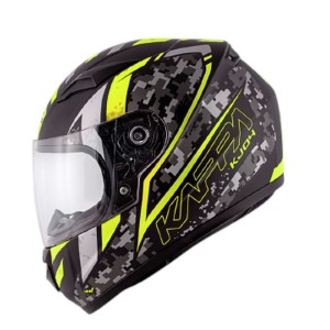 KAPPA Kask KJ04 EVO Prox Junior Integralny Fullface Czarno-Żółty 50/M
