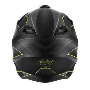 Kup Kask Kappa KV49 EVO Chaser Cross w kolorze czarnym szarym żółtym fluo