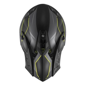 Kup KASK KV49 EVO CHASER CROSS CZARNY SZARY ŻÓŁTY FLUO ROZMIAR 60/L
