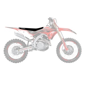 Pokrowiec / poszycie na siedzenie Honda CRF 250R '22-'23, CRF 450R '21-'23 - Zebra kolor czarny czerwony