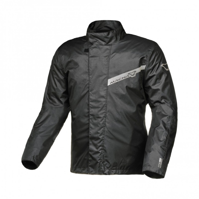 Kurtka przeciwdeszczowa MACNA Spray Rain Jacket Black XXXL - Wyprzedaż