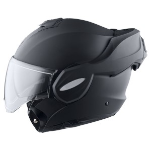 SCORPION KASK SZCZĘKOWY (SZCZĘKA DO TYŁU) EXO-TECH SOLID MATT BLACK CZARNY MAT ROZMIAR S