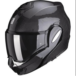Kask szczenowy Scorpion Exo-Tech Carbon Solid Black - rozmiar L