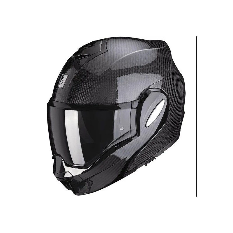 Kask szczenowy Scorpion Exo-Tech Carbon Solid Black - rozmiar L