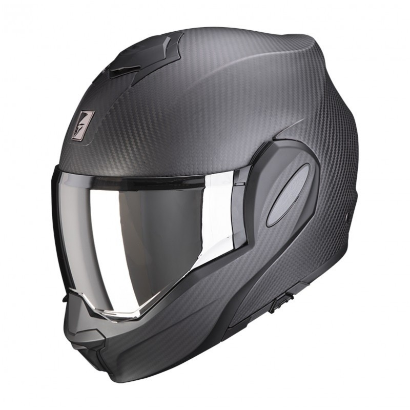 Kask szczękowy Scorpion Exo-Tech Animo Black/White - rozmiar L