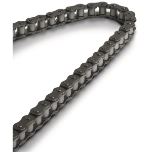 Łańcuch napędowy IRIS 428 TX-124 (124-ogniw) bez O-ringów - kolor czarny