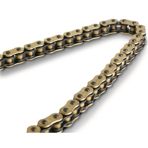 Iris Łańcuch Napędowy 520 FB-100 - Złoty - 100 Ogniwek - 37,0KN